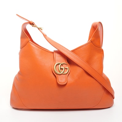 グッチ GUCCI レザー アフロディーテラージ ショルダーバッグ【中古】