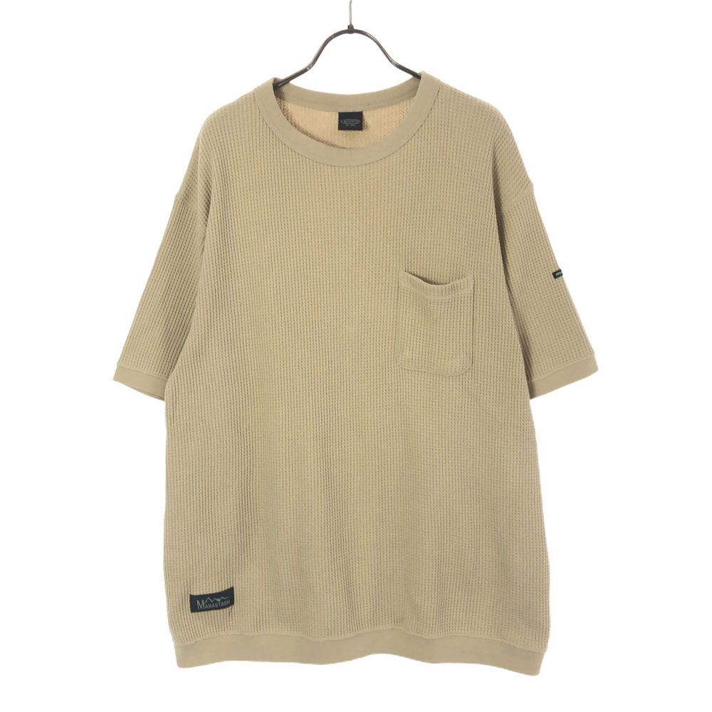 MANASTASH 半袖 ワッフル Tシャツ