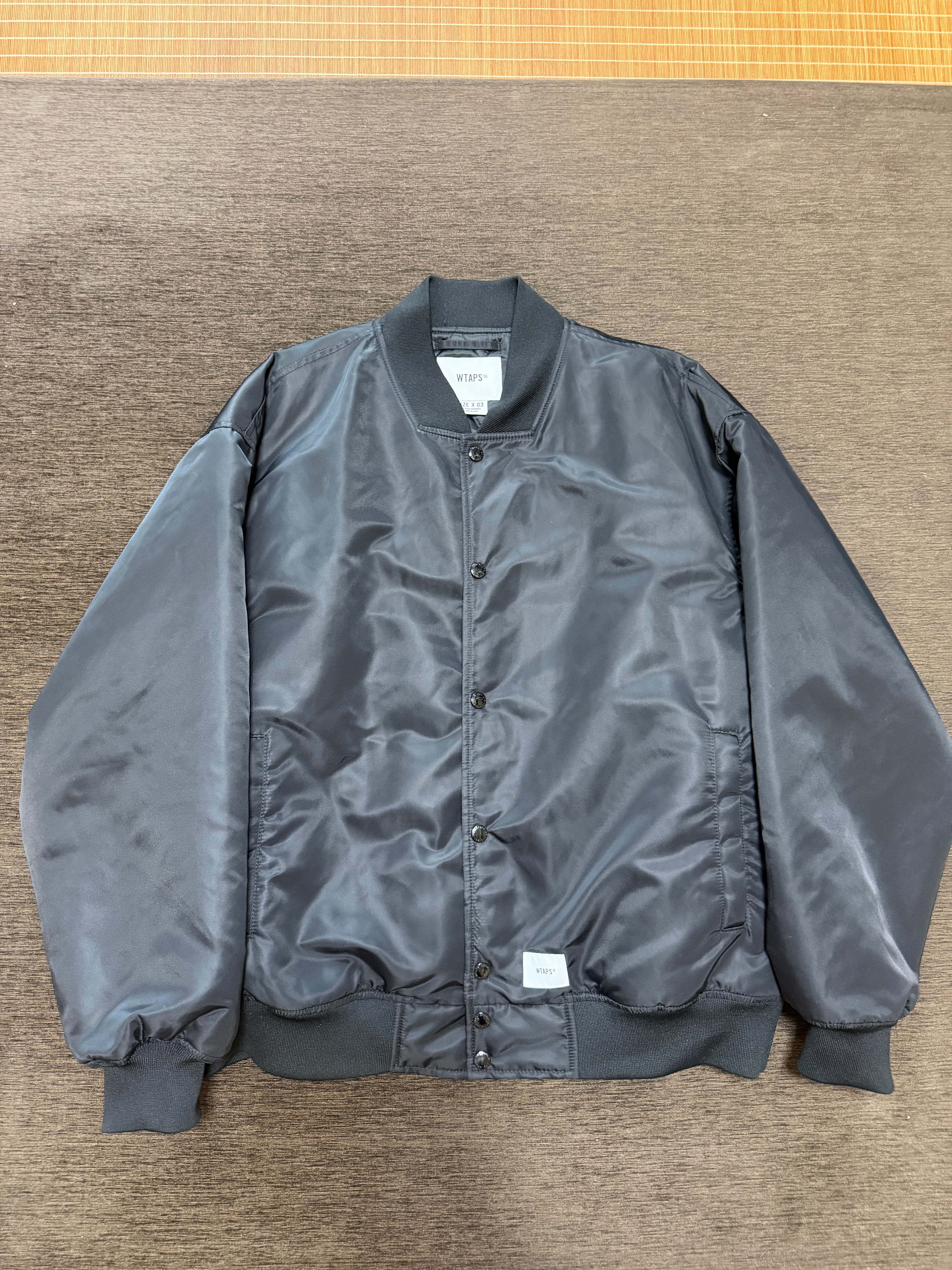 WTAPS Team / Jacket / Nylon. Twill "Black"