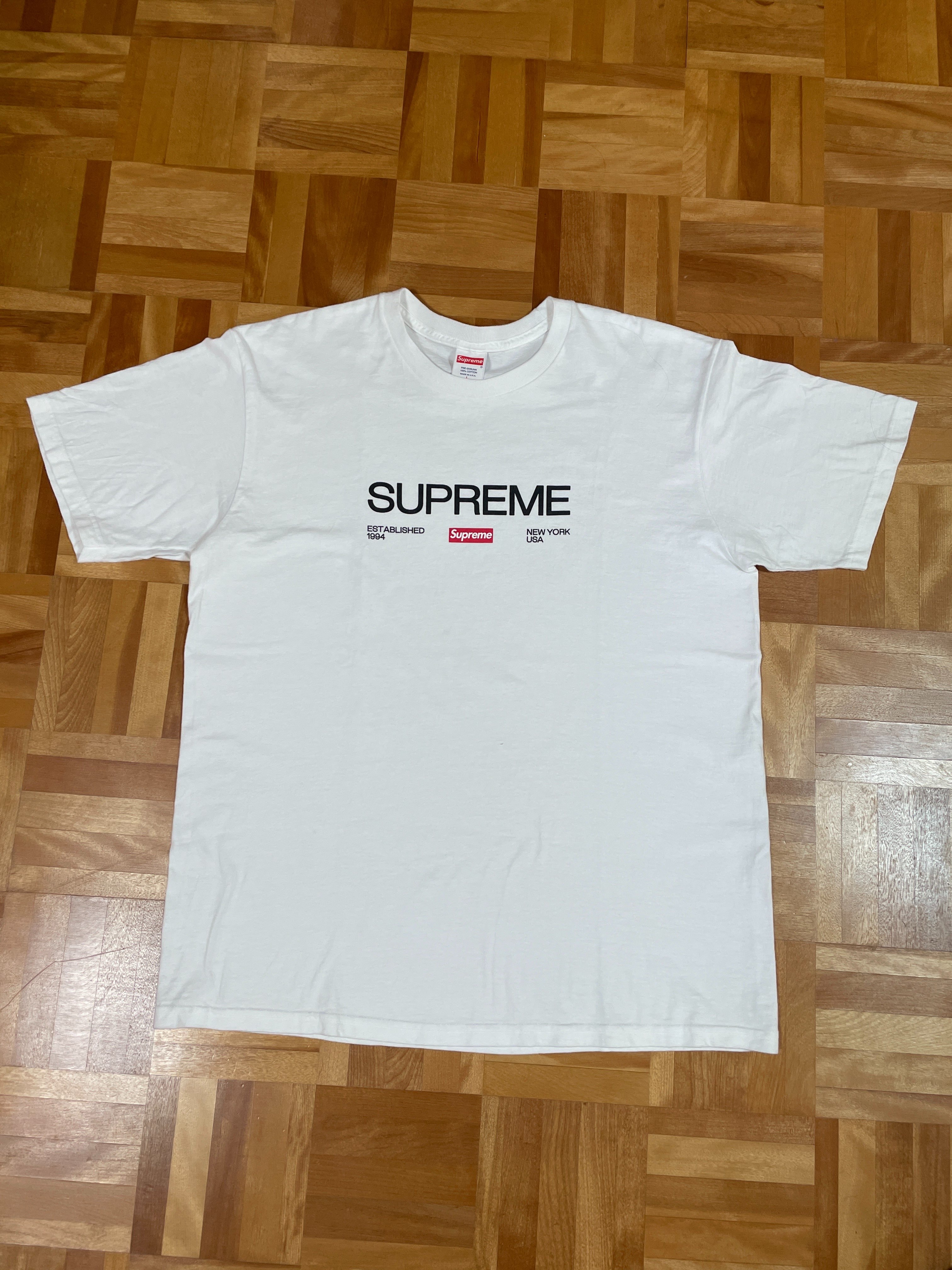 Supreme Est. 1994 Tee "White"