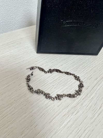 Chrome Hearts Tiny E CH Plus Bracelet 13Link "Silver"