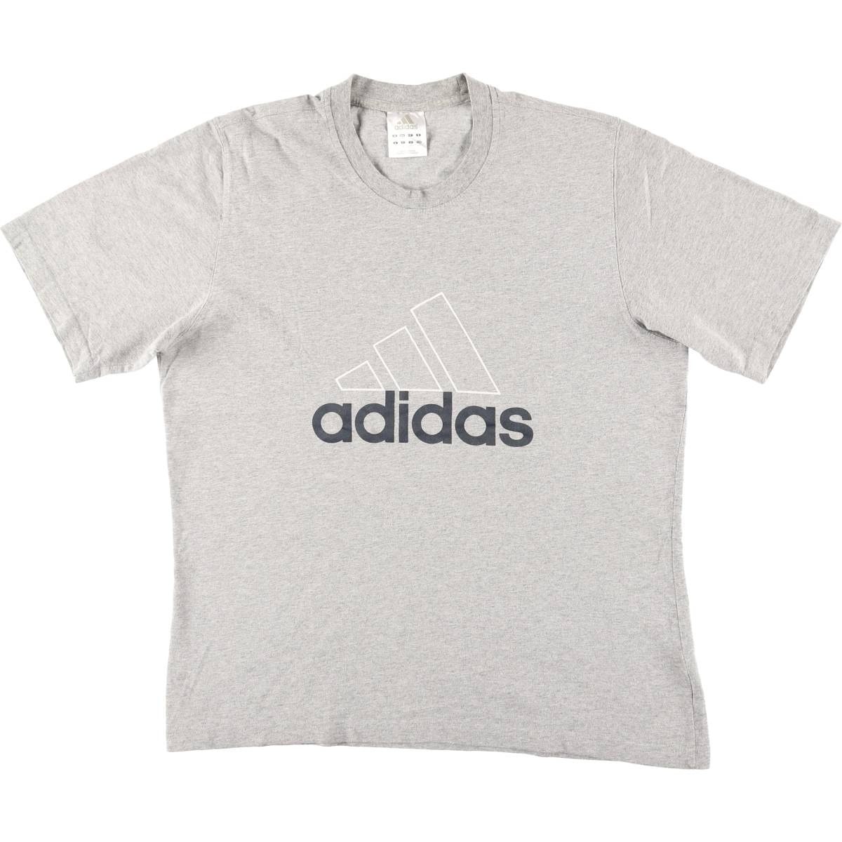 古着 00年代 アディダス adidas ロゴプリントTシャツ メンズL相当/eaa626146