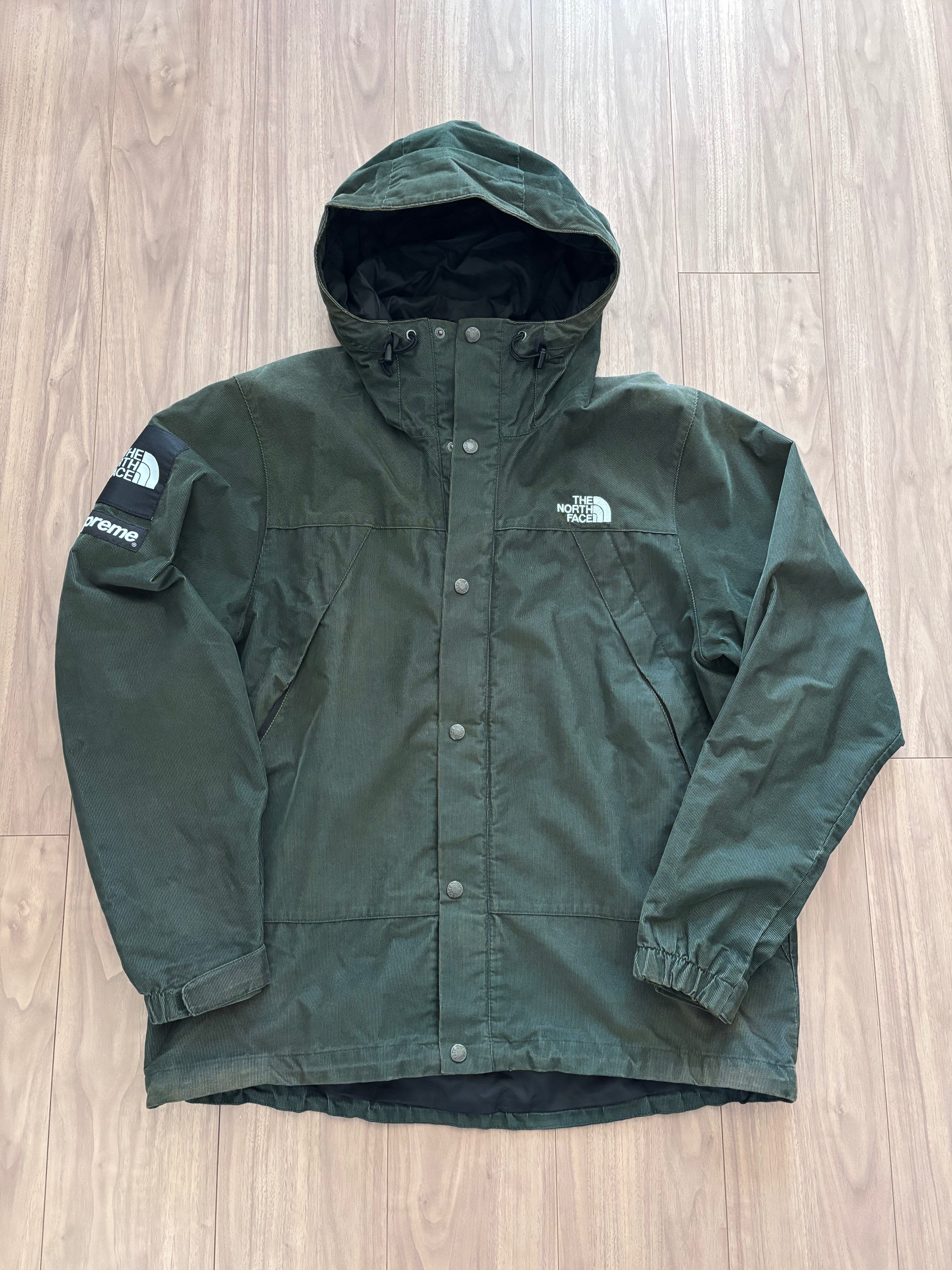 Supreme THE NORTH FACE MOUNTAIN SHELL JACKET "Forest"