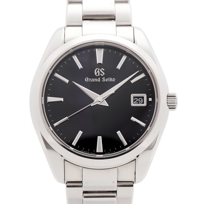 【6wkc0163】セイコー グランドセイコー ヘリテージコレクション SBGV223/9F82-0AF0 黒文字盤【中古】腕時計 メンズ