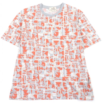 美品 エルメス 半袖Tシャツ グレー メンズ M