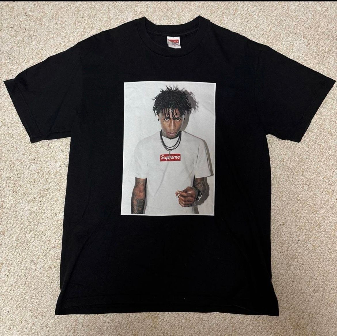 Supreme NBA Youngboy Tee "Black"