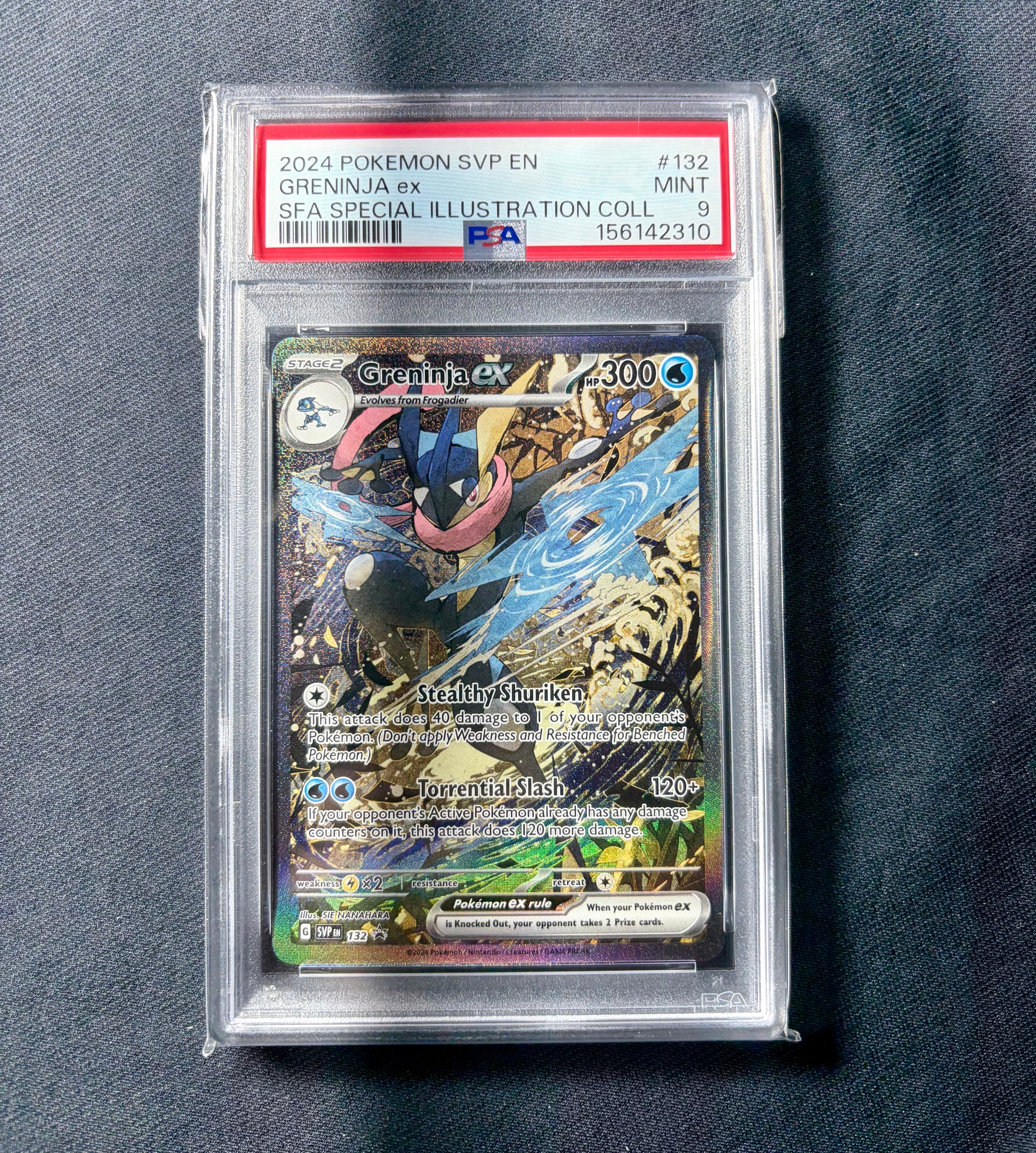 ゲッコウガex P [SVP EN 132]【英語版】(スカーレット&バイオレット