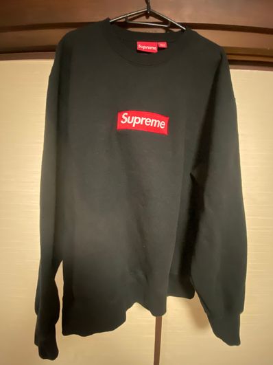 Supreme Box Logo Crewneck "Black" (22FW)