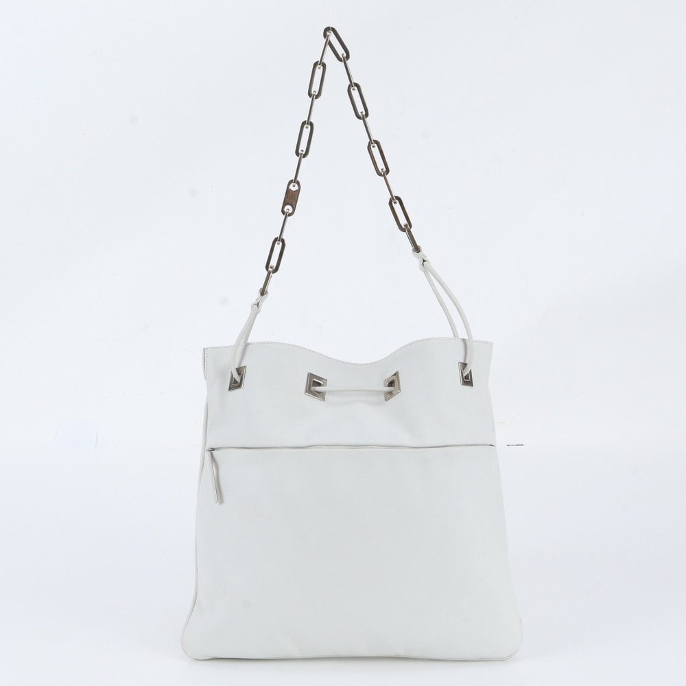 ■美品 グッチ チェーン 001 4036 ショルダーバッグ レザー
