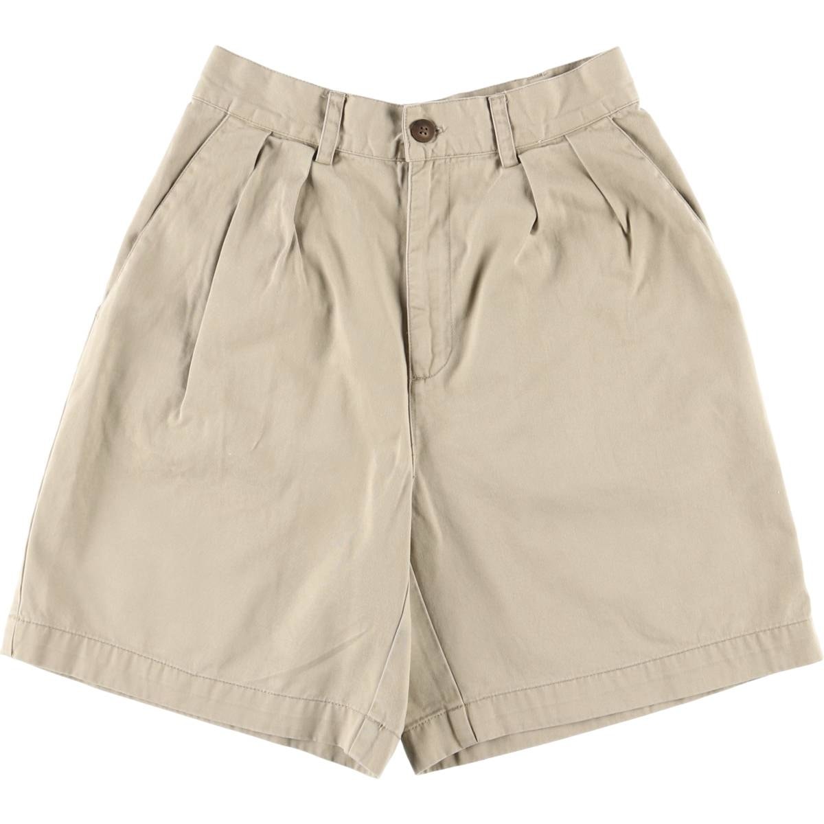 古着 90年代 ギャップ GAP オールドギャップ CLASSIC FIT ツータック チノショーツ ショートパンツ レディースL(w28)相当 ヴィンテージ/eaa580636