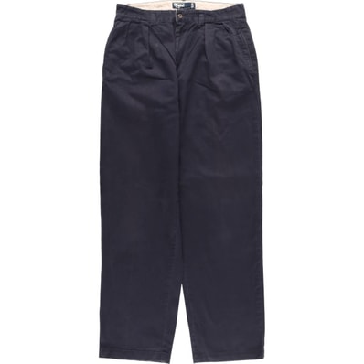 古着 ラルフローレン Ralph Lauren POLO by Ralph Lauren ANDREW PANT ツータック チノパンツ メンズw31相当/eaa613998
