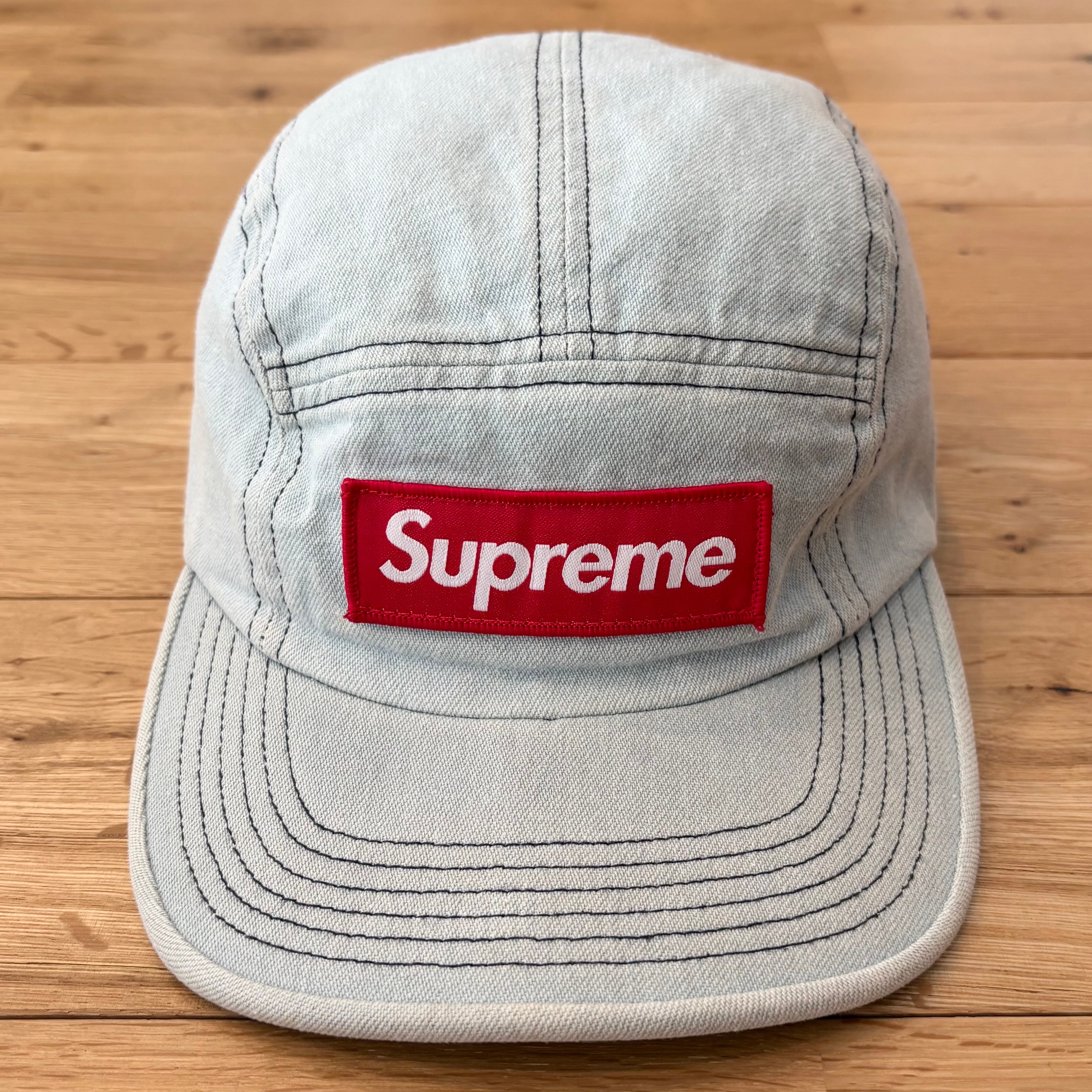 Supreme Washed Chino Twill Camp Cap