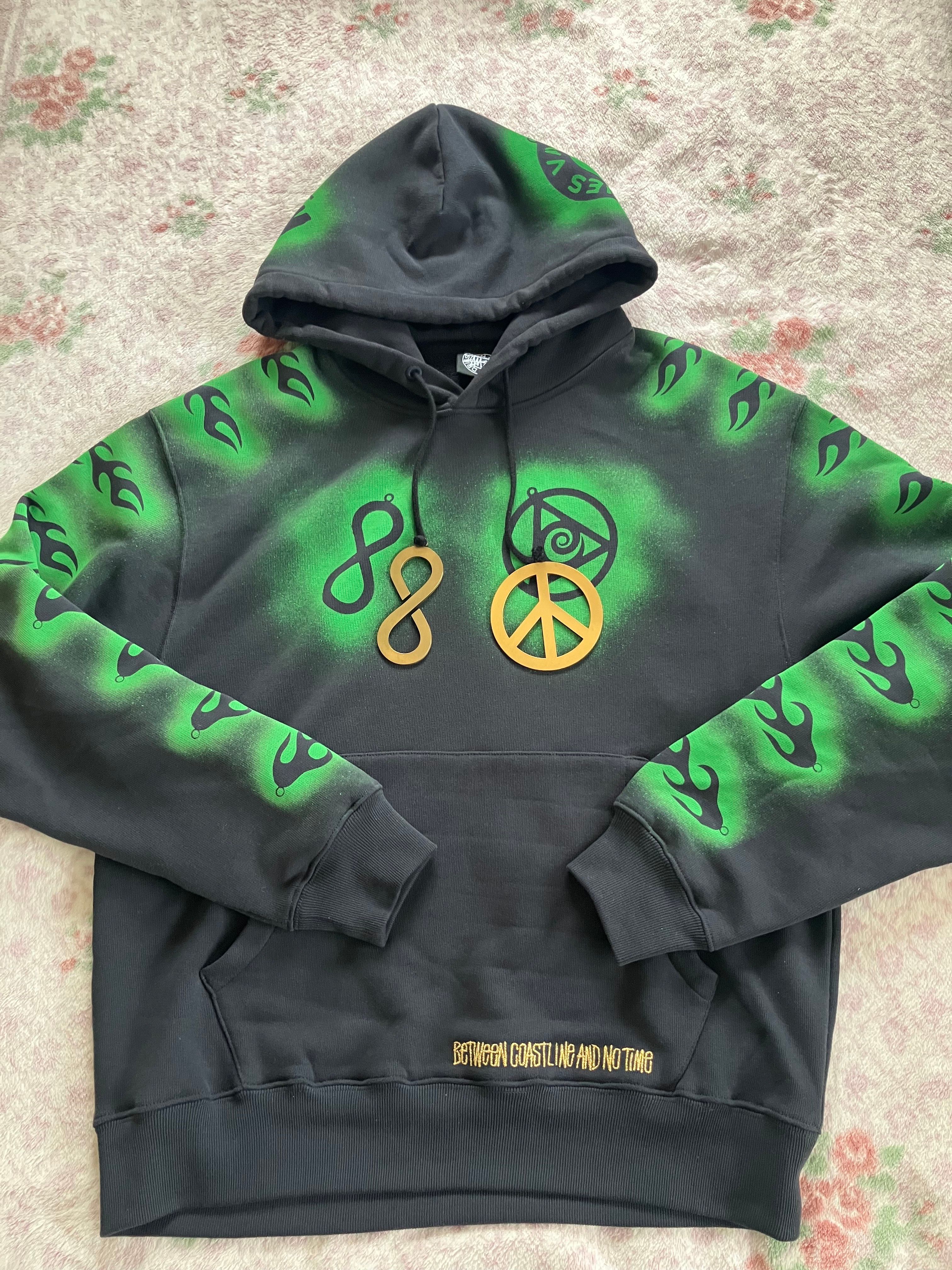 Stussy x Dries Van Noten Embroidered Hoodie "Black"