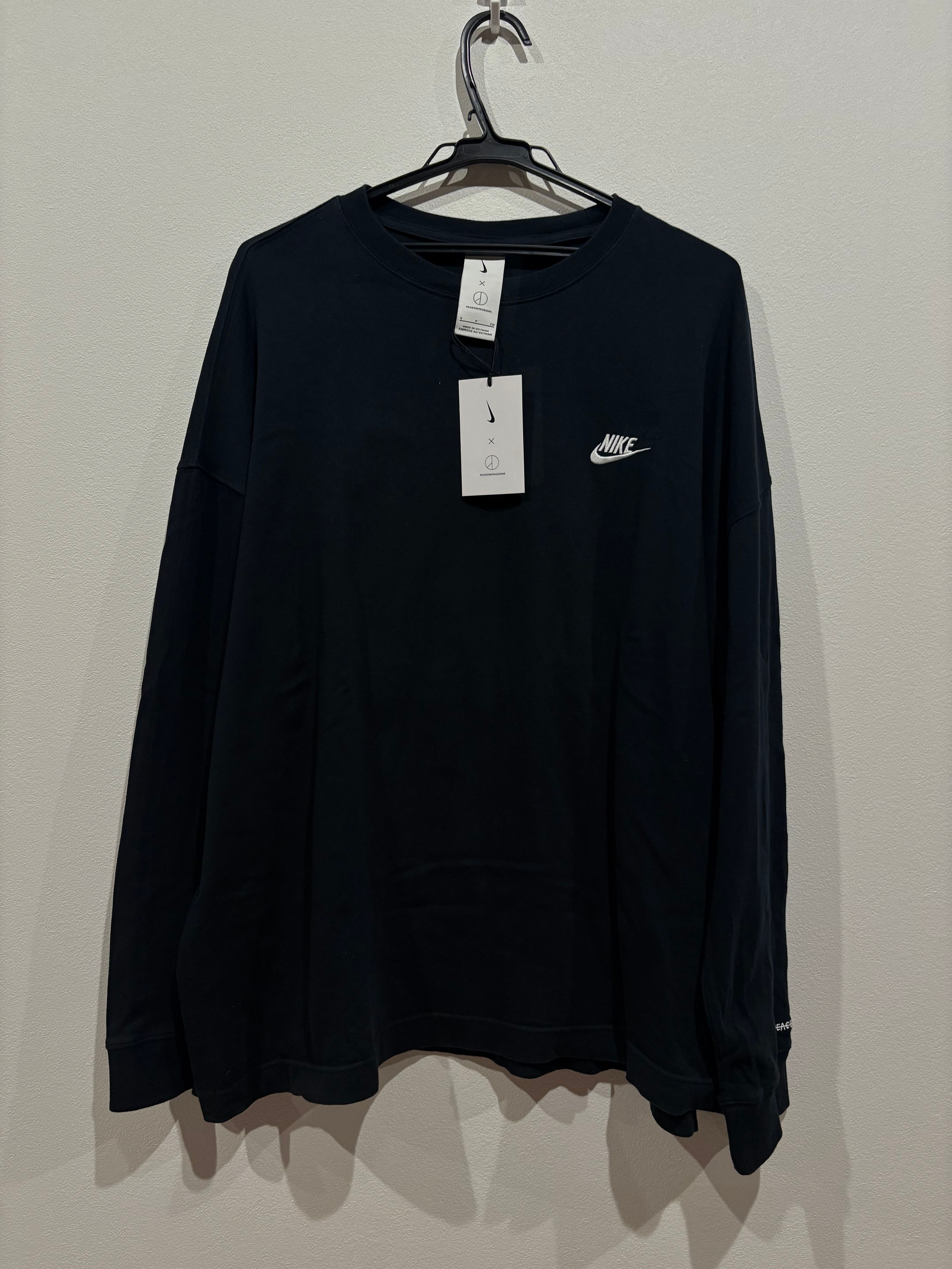 PEACEMINUSONE PMO x NIKE LS Tee "Black" / G-DRAGON