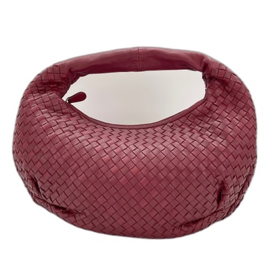 ボッテガヴェネタ BOTTEGAVENETA イントレチャート ショルダーバッグ レザー【中古】