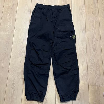 現行 24AW stone island カーゴパンツ ワイド ストレート