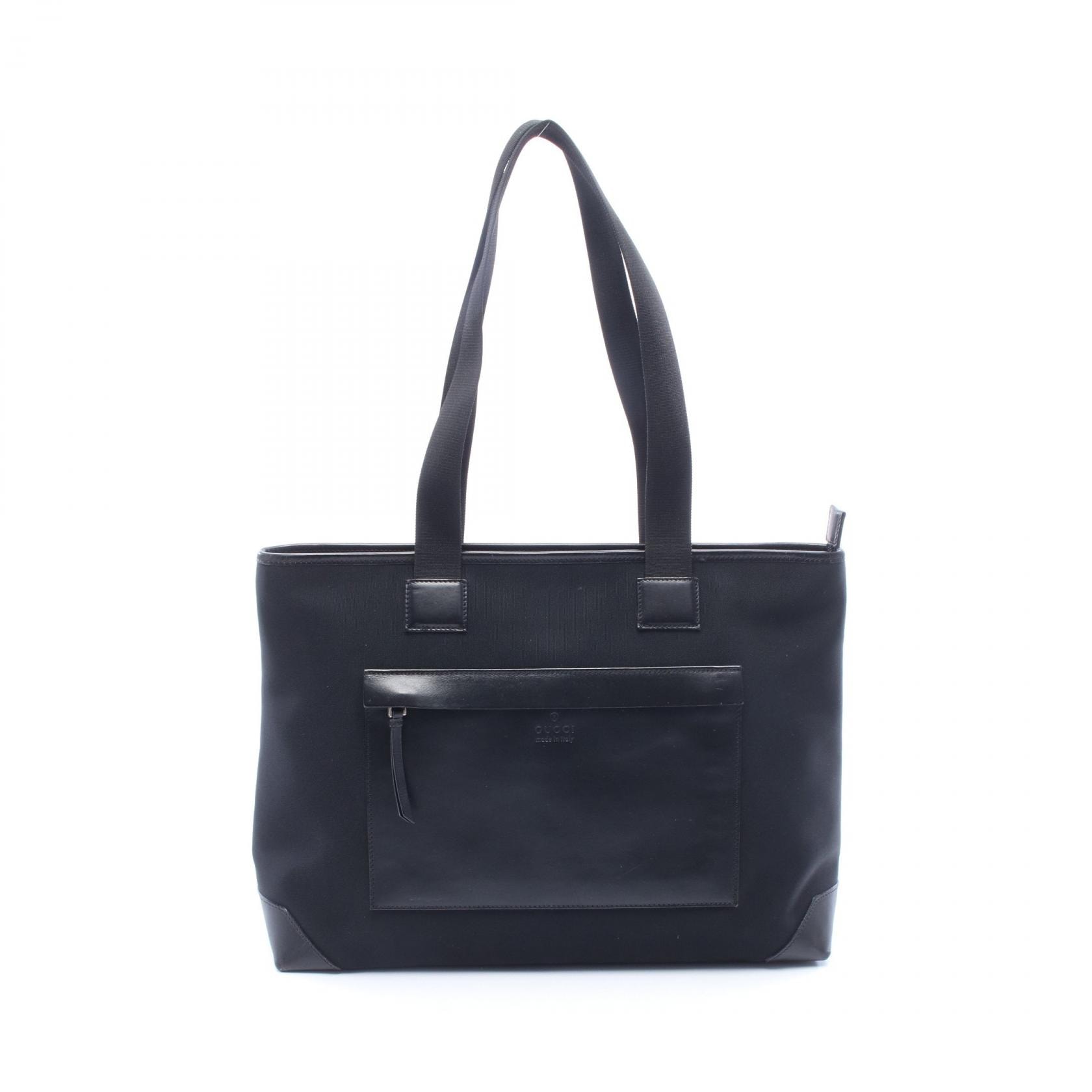 グッチ GUCCI トートバッグ バッグ キャンバス レザー レディース ブラック系 019 0426 【中古】