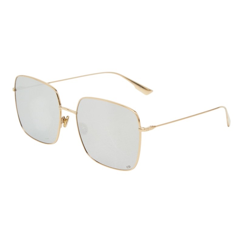 ディオール サングラス 8310T ゴールド ブラック プラスチック メッキ メンズ Dior 【中古】