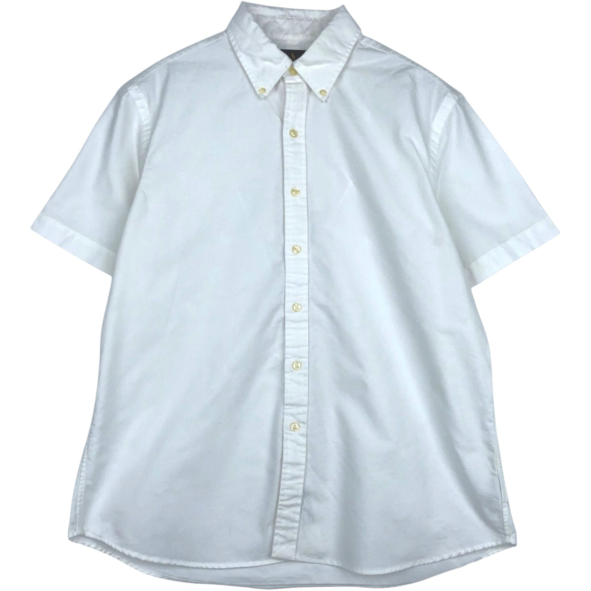 古着 ラルフローレン Ralph Lauren CLASSIC FIT クラシックフィット 半袖 ボタンダウンシャツ メンズL相当/eaa625387