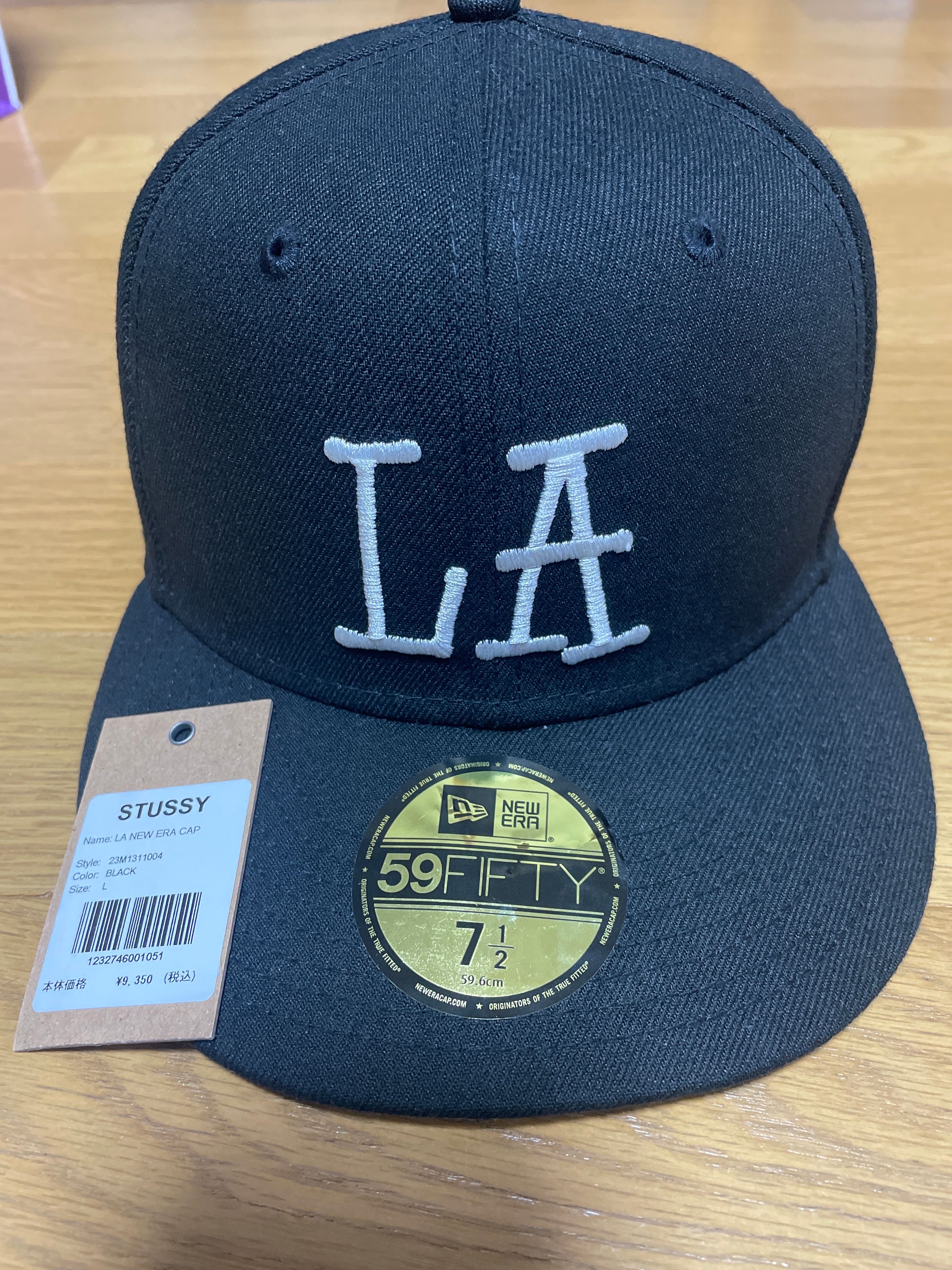 Stussy LA NEW ERA CAP "Black"