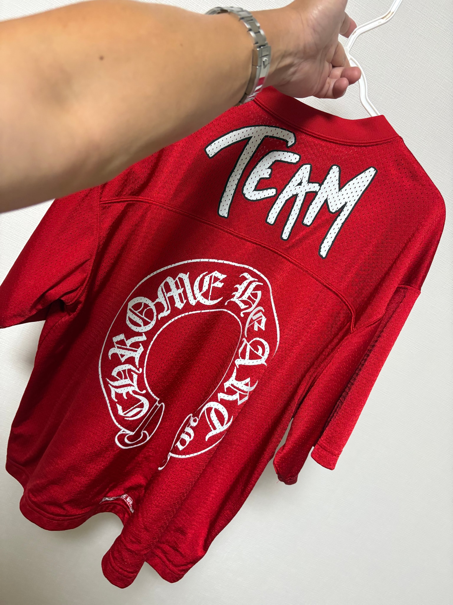 Chrome Hearts PPO Form Team Mesh Warm Up Jersey Print T-Shirt Matty Boy "Red"