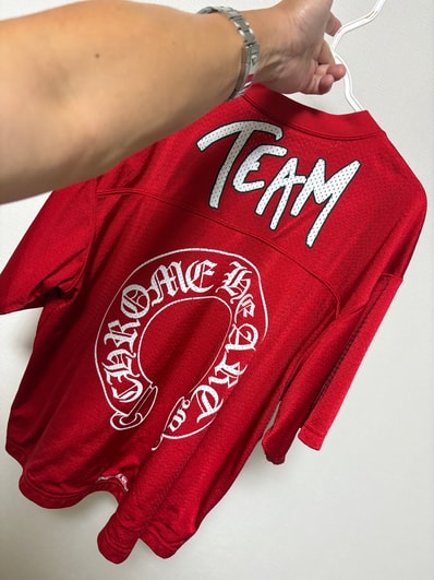 Chrome Hearts PPO Form Team Mesh Warm Up Jersey Print T-Shirt Matty Boy "Red"