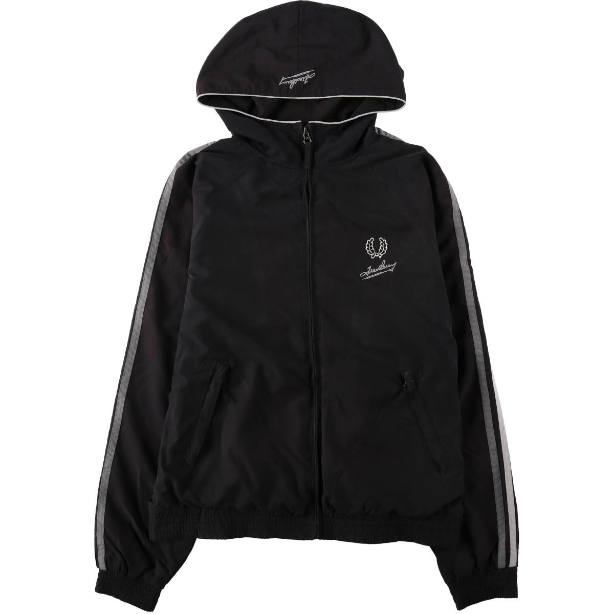 古着 フレッドペリー FRED PERRY SPORTS WEAR フード付き ウインドブレーカー メンズS相当/eaa629941