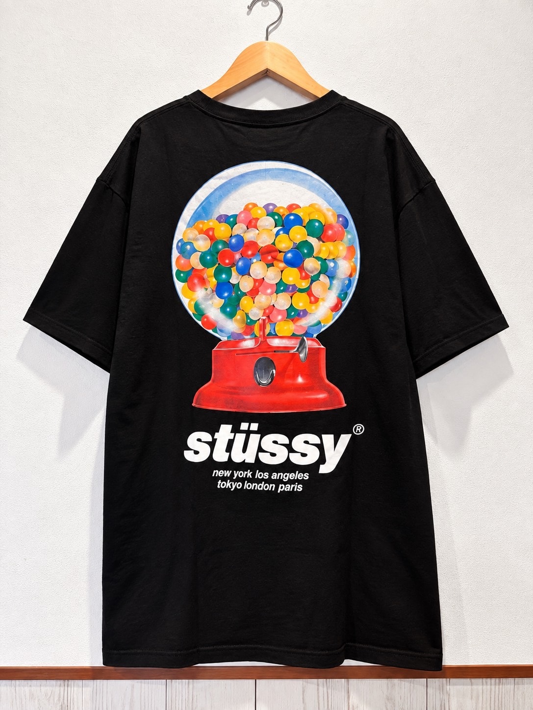 Stussy Gumball Tee "Black"