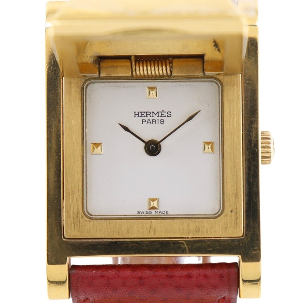 エルメス メドール ヴィンテージ ○Y レディース腕時計