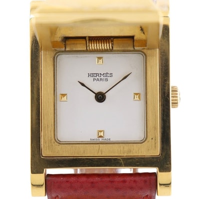 エルメス メドール ヴィンテージ ○Y レディース腕時計