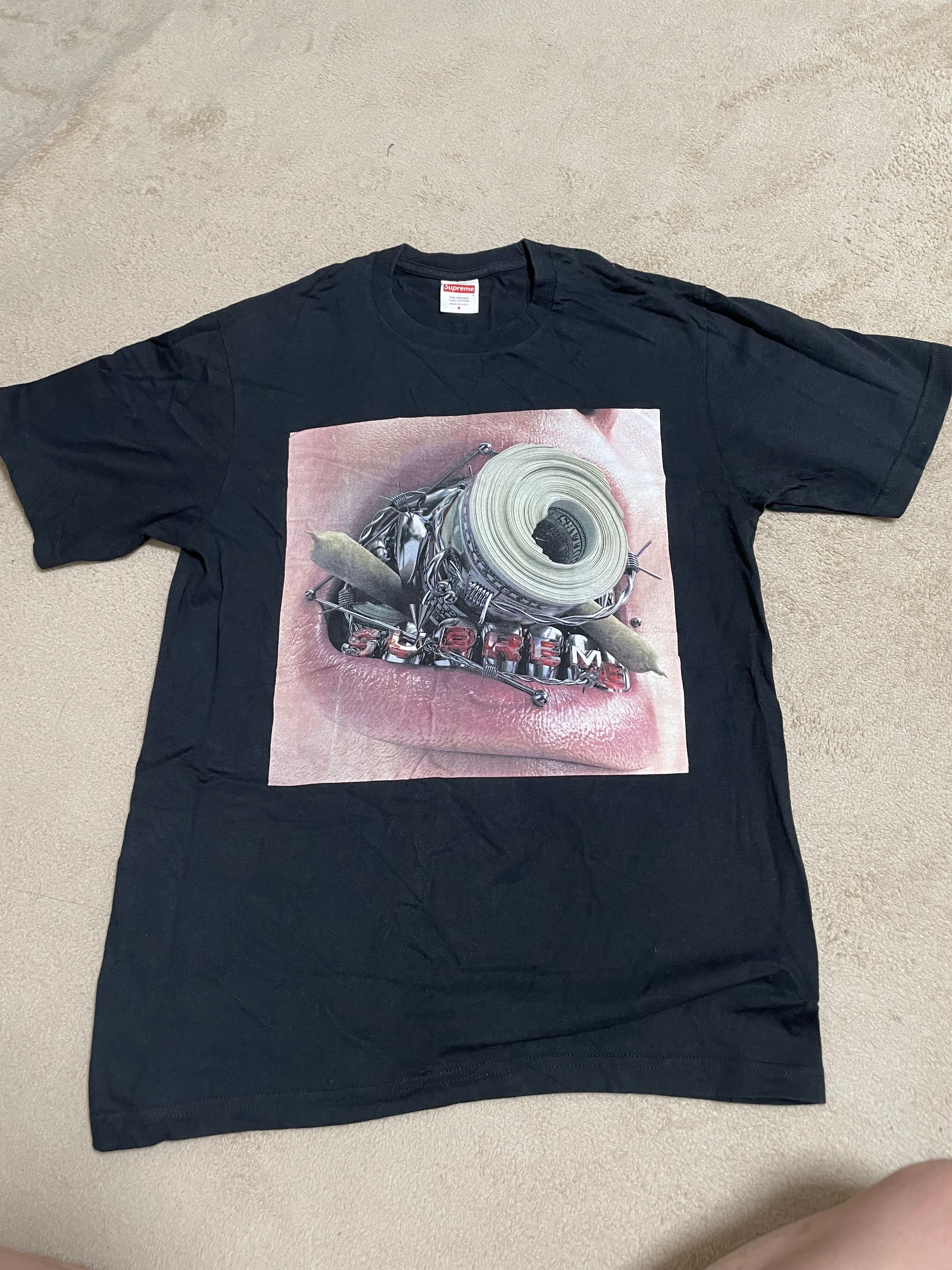 Supreme Braces Tee "Black"