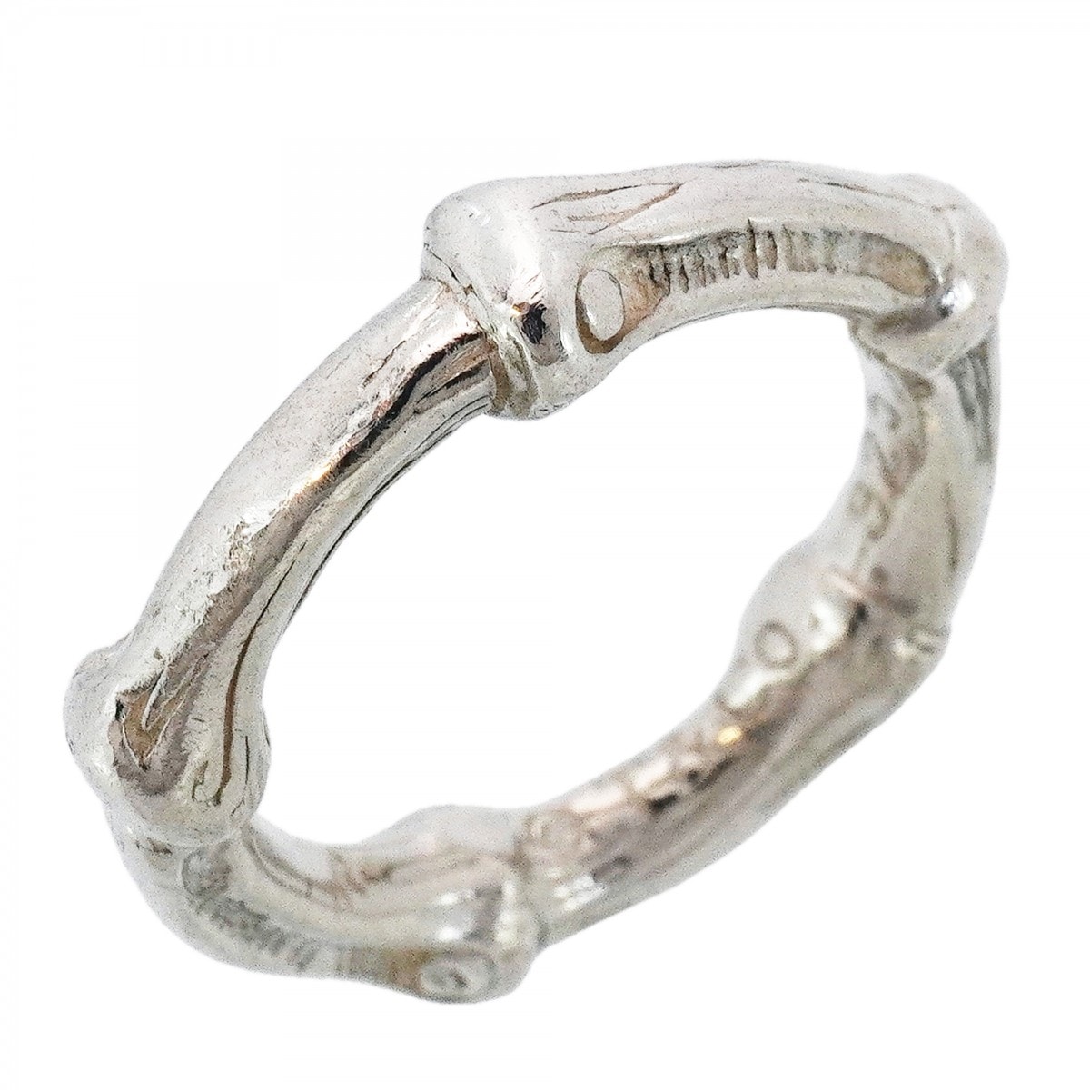 【6jcb0870-k】ティファニー リング バンブー シルバー925 10号【中古】レディース