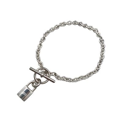 エルメス ブレスレット アミュレット カデナ H121427B 00ST STサイズ Ag925 シルバー HERMES