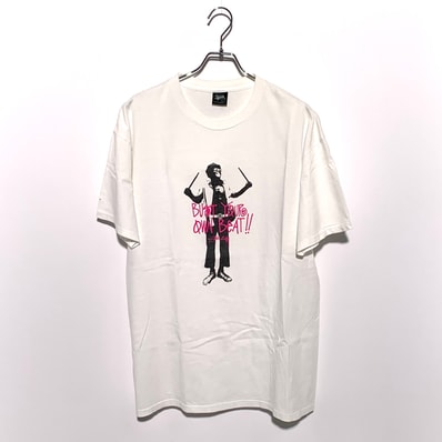 STUSSY BUST YOUR OWN BEST TEE White limited san Francisco