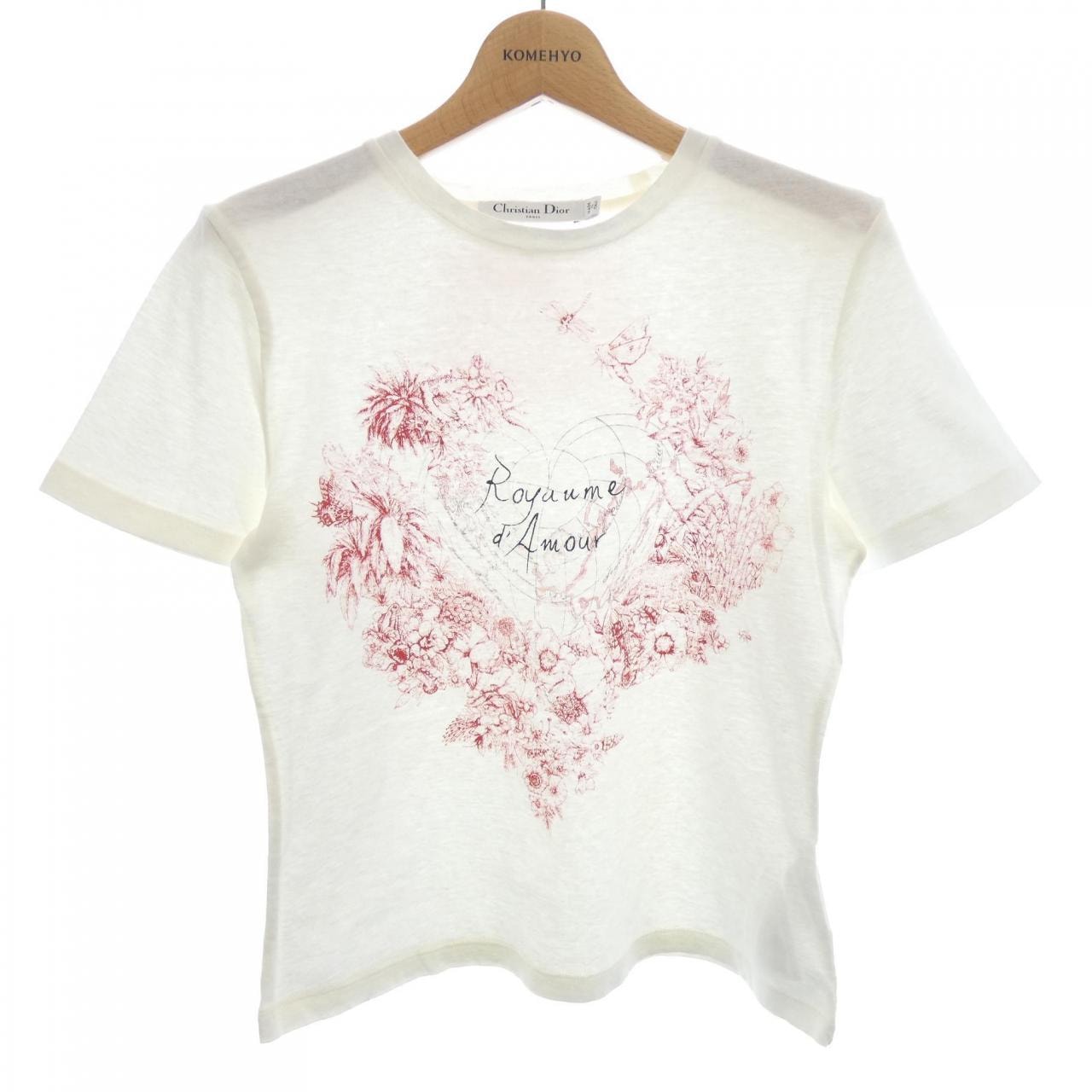 クリスチャンディオール CHRISTIAN DIOR D-ROYAUME D'AMOUR 153T12DA454 Tシャツ