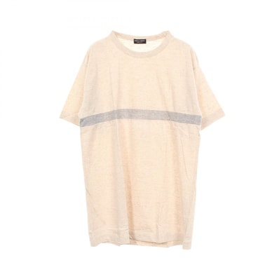 コムデギャルソンオム COMME des GARCONS HOMME 半袖Tシャツ 衣料品 トップス コットン ファブリック メンズ ベージュ系 / グレー系 PT-11010 【中古】