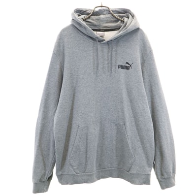 PUMA プーマ スウェットパーカー XL グレー