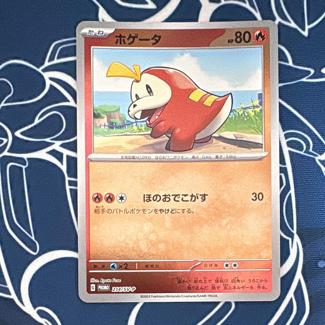 ホゲータ P [SV-P 214](プロモカードパック「ポケカの夏がキタ！プロモ