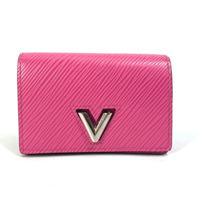 ルイヴィトン LOUIS VUITTON ツイスト シュルティクカルトS M69345 エピ パスケース パスケース 2つ折り カードケース エピレザー ピンク 美品