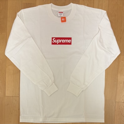Supreme Box Logo L/S Tee "White"