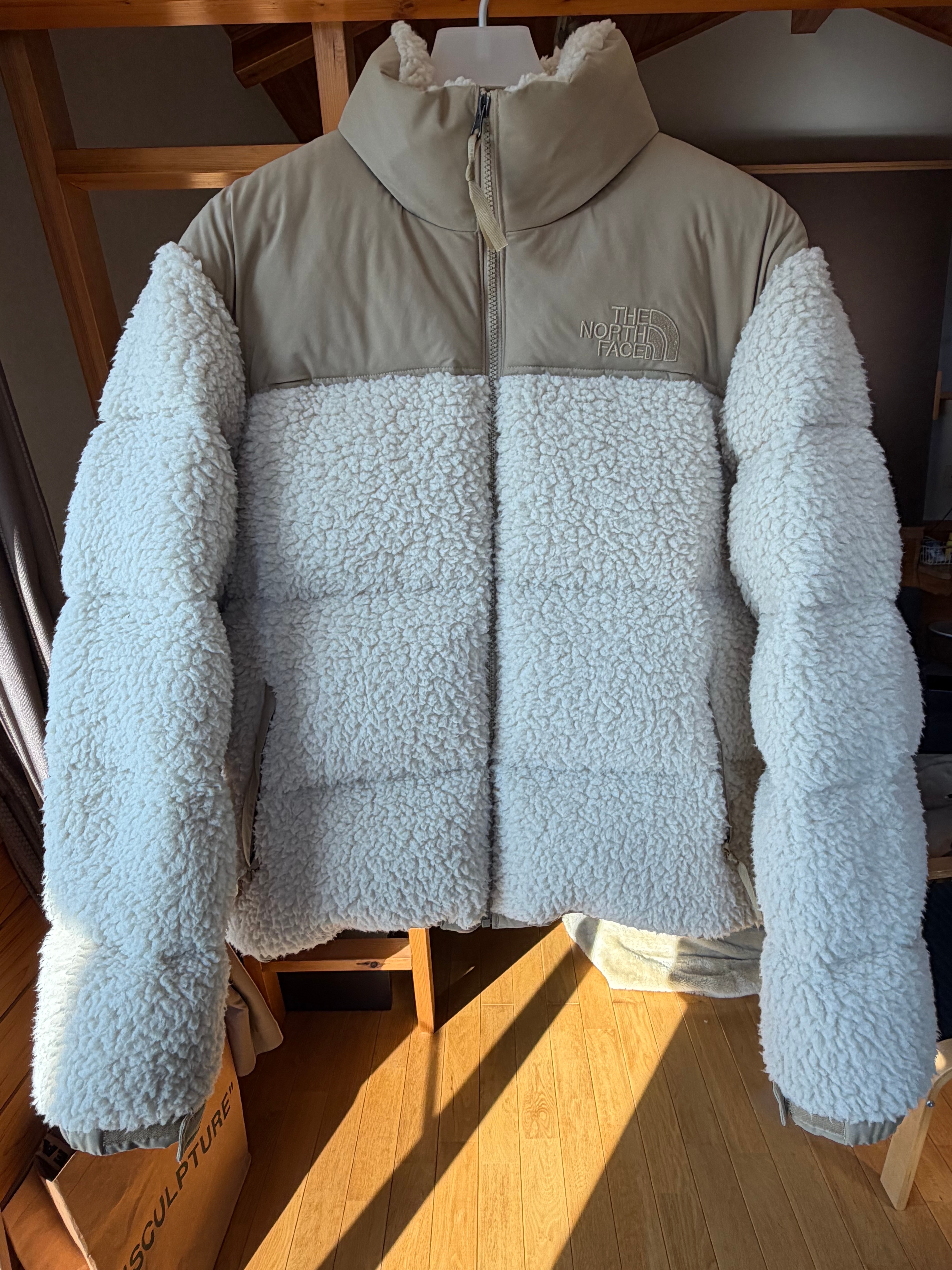 The North Face Sherpa Nuptse Jacket "Sand"