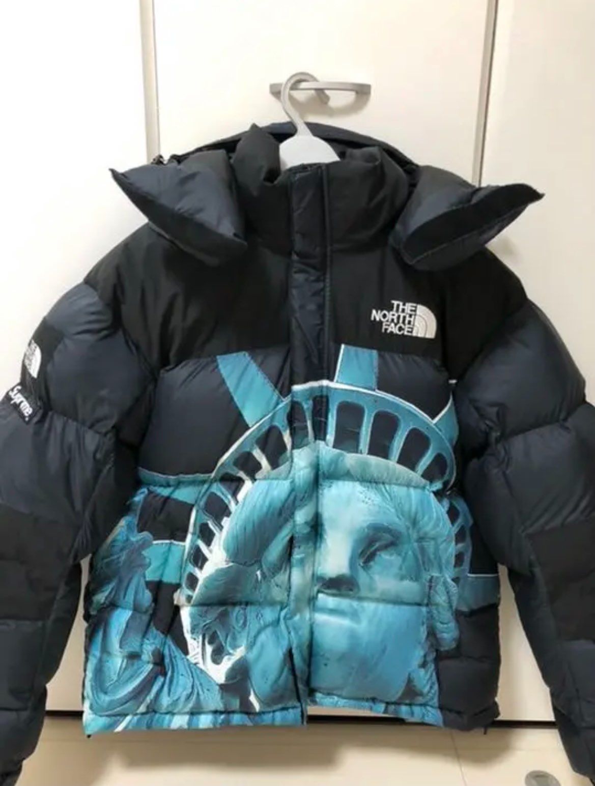 Supreme x The North Face Statue of Liberty Baltoro Jacket "Black"