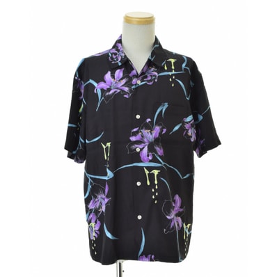 Supreme AOI Lilies S/S Shirt "Black"