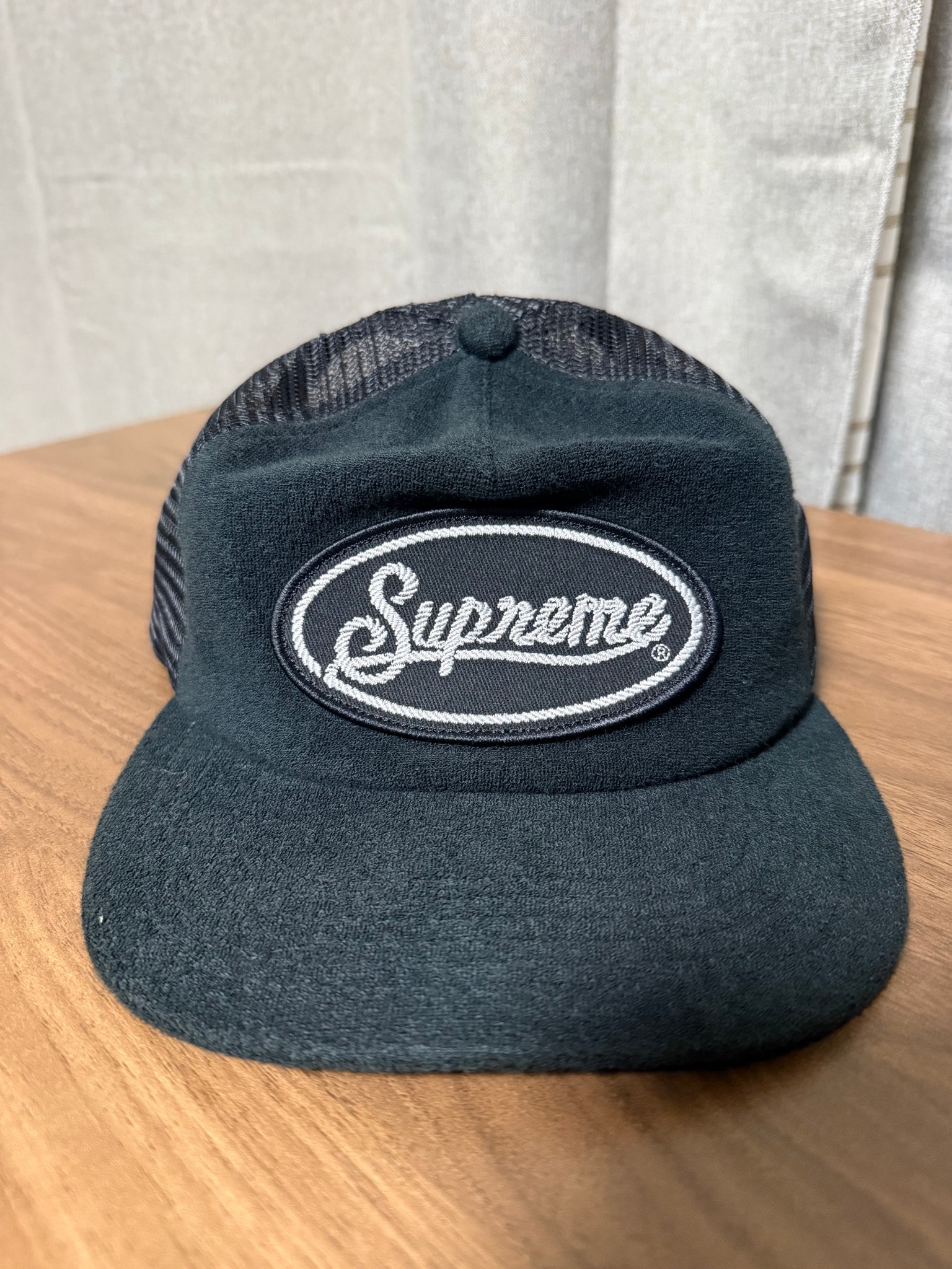 Supreme Terry Mesh Back 5-Panel "Black"