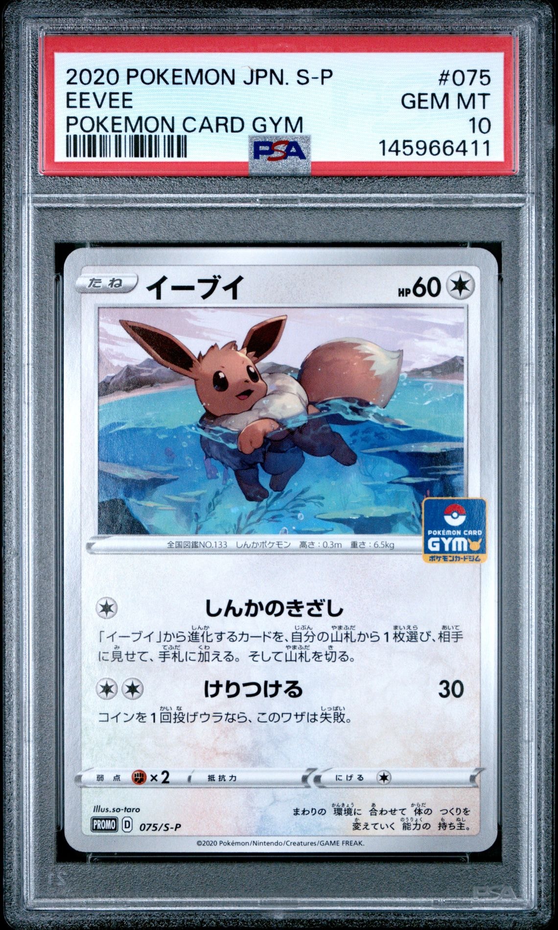 イーブイ: プロモ P [S-P 075](ポケモンカードゲーム ソード&シールド 「プロモカードパック 第3弾」)