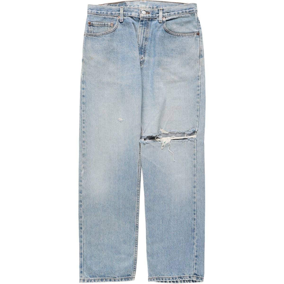古着 00年代 リーバイス Levi's 505 REGULAR FIT STRAIGHT LEG テーパードデニムパンツ メンズw34相当/eaa677533