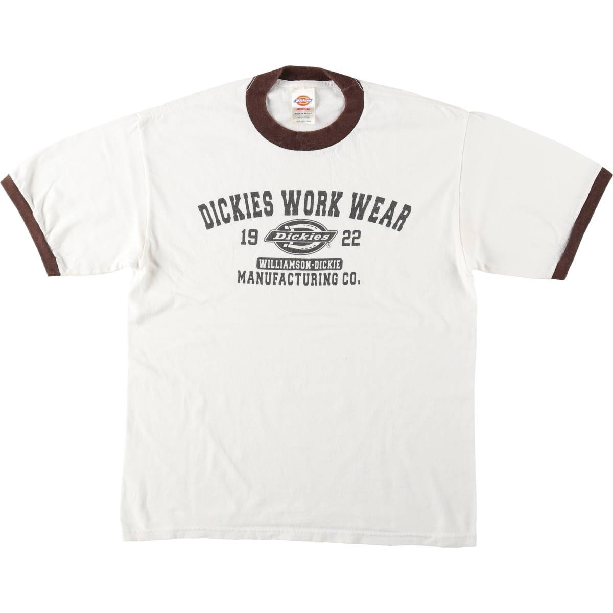 古着 ディッキーズ Dickies リンガーTシャツ メンズM相当/eaa652267
