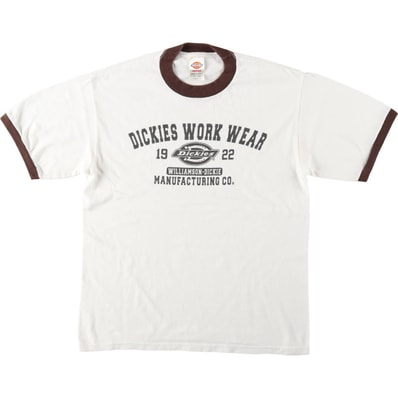 古着 ディッキーズ Dickies リンガーTシャツ メンズM相当/eaa652267
