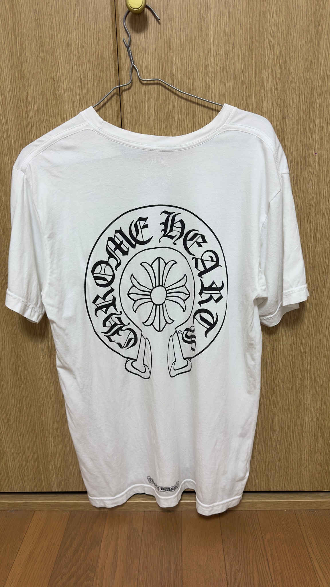 Chrome Hearts Horseshoe Logo Pocket T-Shirt "White"