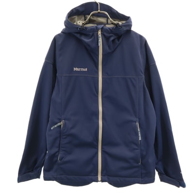 MARMOT マーモット フード ジャケット L ネイビー系